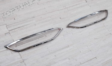 накладки на задні протитуманки Hyundai Tucson фото