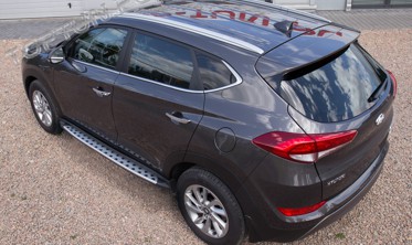пороги (підніжки бічні) Hyundai Tucson фото