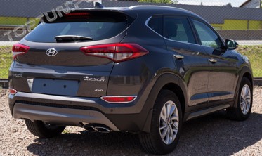 накладки на задні протитуманки Hyundai Tucson фото