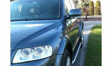 Накладки на арки (расширители) VW Touareg I дорестайл фото