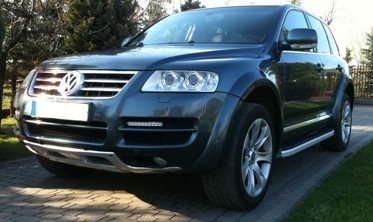 Накладки на арки (расширители) VW Touareg I дорестайл фото