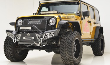 передній бампер для Jeep Wrangler JK/JL модель SPIDER WEB фото