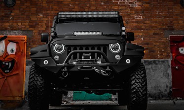 Тюнинговая решетка Monster для Jeep Wrangler JK фото