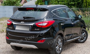 накладка на крышку багажника Hyundai ix35 верхняя фото