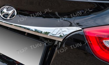 накладка на крышку багажника Hyundai ix35 верхняя фото