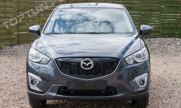 рамки противотуманок передних с LED огнями Mazda CX-5 фото