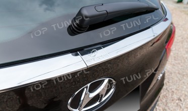 накладка под задние стекло Hyundai ix35  фото