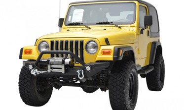передній бампер ASPEN для Jeep Wrangler YJ/TJ з діодами фото