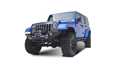 передний бампер для Jeep Wrangler JK / JL с диодами фото
