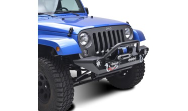 передний бампер для Jeep Wrangler JK / JL с диодами фото