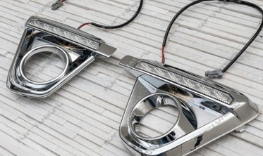 рамки противотуманок передних с LED огнями Mazda CX-5 фото