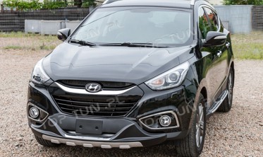 накладки переднього та заднього бампера Hyundai ix35 фото
