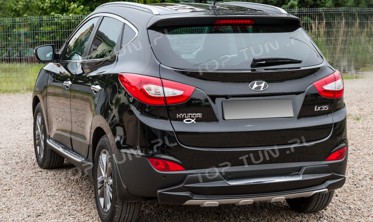 накладки переднего и заднего бампера Hyundai ix35 фото
