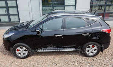пороги (підніжки бічні) Hyundai IX35 в силі BMW фото