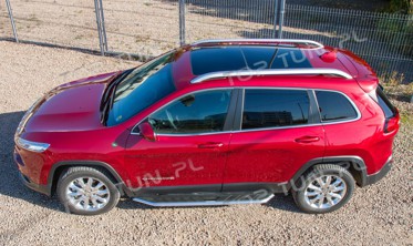 пороги (підніжки бокові) Jeep Cherokee фото