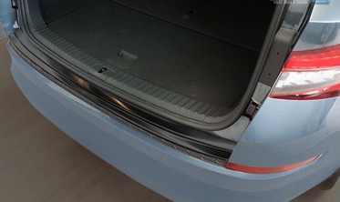 накладка на бампер с загибом Skoda Kodiaq  фото