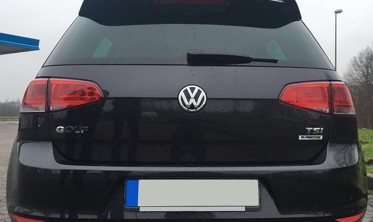 Спойлер на кришку багажника Volkswagen Golf 7 у стилі Votex фото
