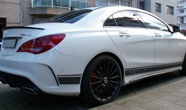 Спойлер багажника Mercedes CLA W117 стиль AMG фото