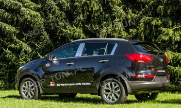Листвы стоек дверей Kia Sportage  фото