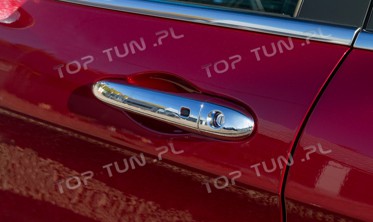 хром накладки на ручки дверей Jeep Cherokee фото