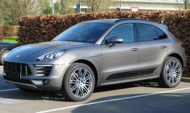 комплект накладок на бампера Porsche Macan фото