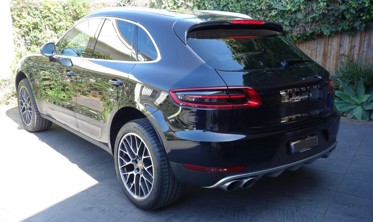 комплект накладок на бампера Porsche Macan фото