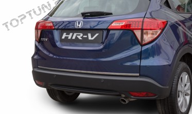 накладка на крышку багажника Honda HRV нижняя фото