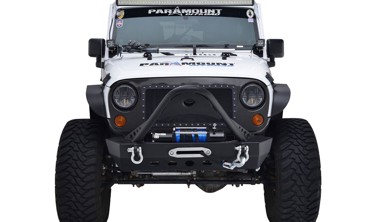 передний бампер Jeep Wrangler JK стиль STINGER фото