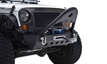 передний бампер Jeep Wrangler JK стиль STINGER фото