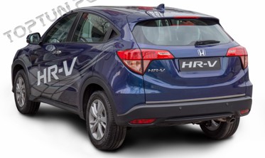 накладка на крышку багажника Honda HRV нижняя фото