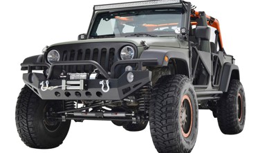 передний бампер для Jeep Wrangler JK/JL модель XTREME фото