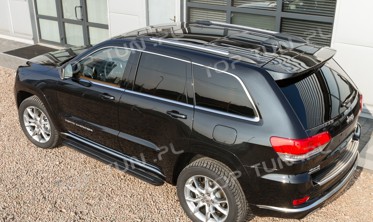 пороги (подножки боковые) Jeep Grand Cherokee фото