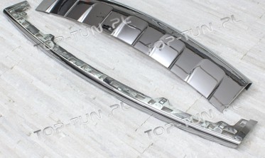 накладки на передний и задний бампер Jeep Grand Cherokee фото