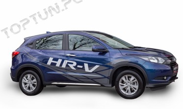 накладки під бічні двері Honda HRV фото