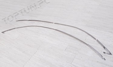 молдинги вокруг окон Hyundai Tucson фото