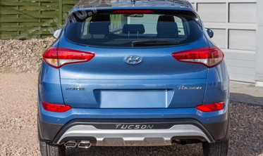 комплект накладок на бампера Hyundai Tucson ABS фото