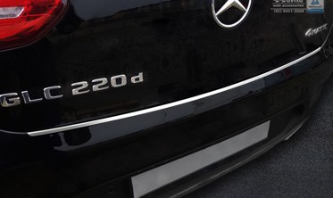 накладка на бампер із загином MERCEDES GLC C253 Coupe фото
