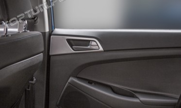 внутренние накладки на ручки Hyundai Tucson  фото