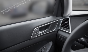 внутренние накладки на ручки Hyundai Tucson  фото