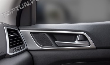 внутренние накладки на ручки Hyundai Tucson  фото