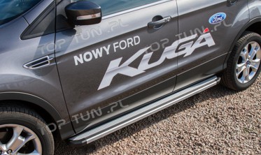 пороги (подножки боковые) Ford Kuga II фото