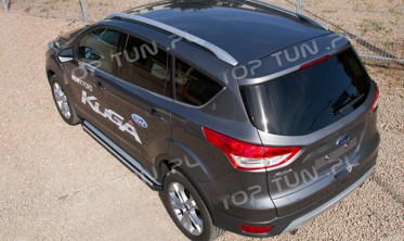 пороги (подножки боковые) Ford Kuga II фото