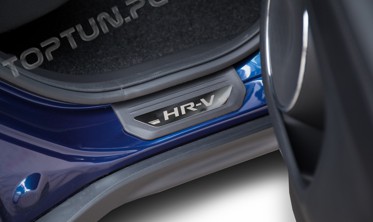 накладки на пороги Honda HR-V внутрішні фото