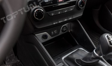 декоративные накладки передней панели Hyundai Tucson фото