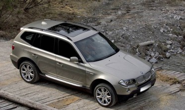 пороги (підніжки бічні) BMW X3 E83 фото