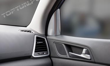 внутренние накладки на двери Hyundai Tucson фото