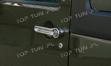хром накладки на ручки дверей Jeep Wrangler фото