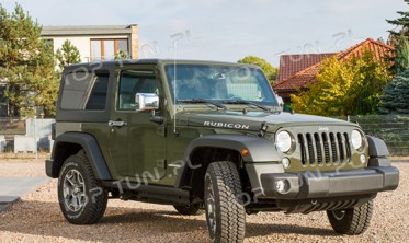 хром накладки на ручки дверей Jeep Wrangler фото
