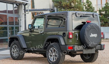 хром накладки на ручки дверей Jeep Wrangler фото