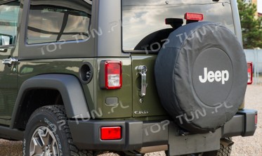 хром накладки на ручки дверей Jeep Wrangler фото